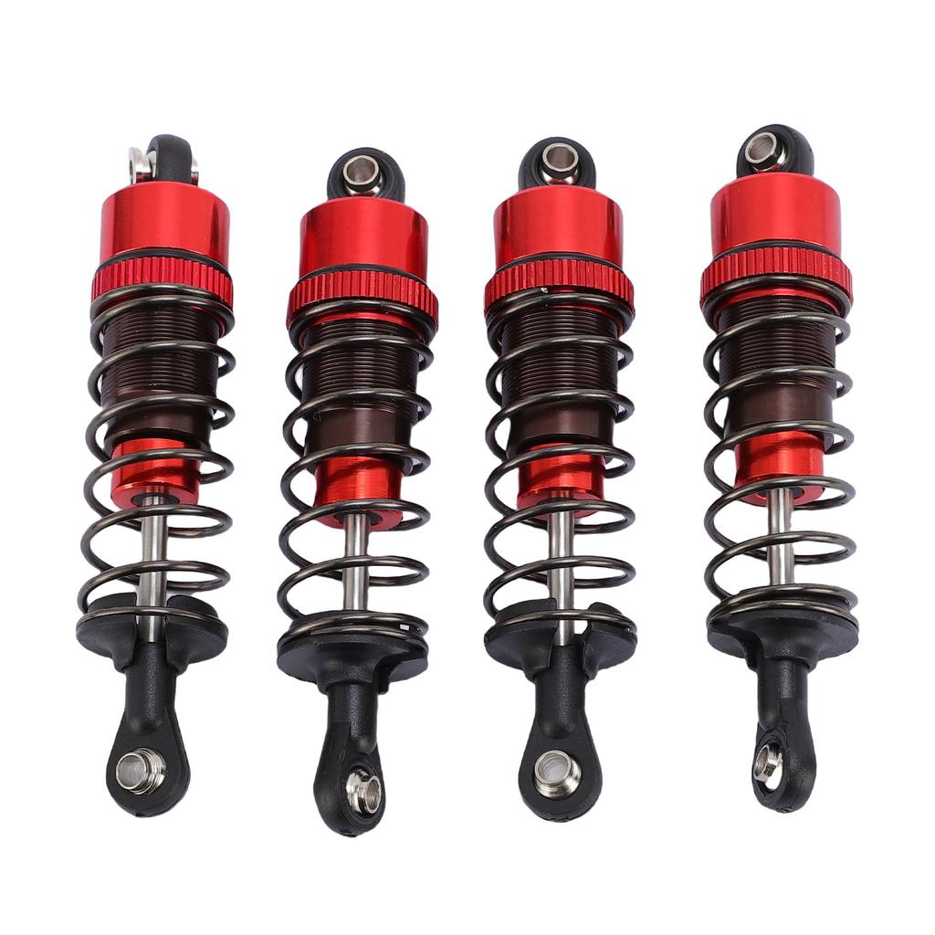 4Pcs RC Shock Absorber Aluminum Alloy Lightweight 1 10 Remote Control Cars RC Shock Damper 70mm Red