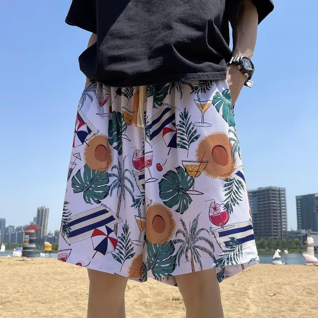 

Летние шорты Lose Zu Hause Cartoon Bedruckte Strandhose M