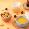 Children's Complementary Food Bowl Mini Anti Drop Food Grade Silicone Baby Learning To Eat Complementary Food Tableware