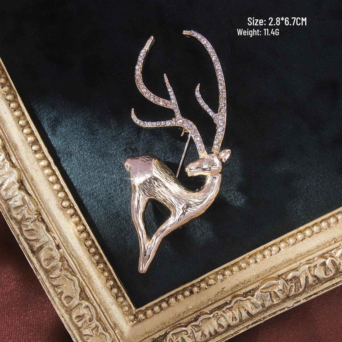 

Європейська та американська ретро-барокова брошка з тваринами: Жіночий емальований аксесуар високого класу для костюма з шпильками