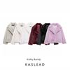 Kaslead New Arrival Women's Clothing Fashion Style Stylish Simple and Versatile Artificial Fur Effect Outwear 4360246