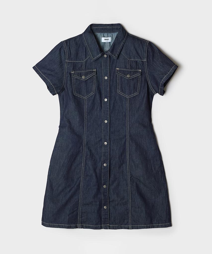 Seupao Western Denim Dress_Spojg24G01