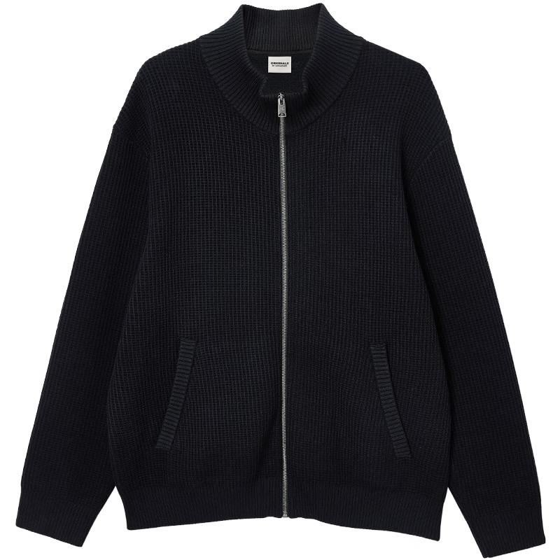 Мужской вязаный кардиган Jack & Jones с молнией на полпути XS