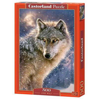 Puzzle klasyczne Castorland 500 el (Samotny wilk)