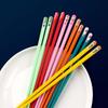 8Pair/Set Chinese Japanese Chopsticks Set Household Tableware Party Flatware Reusable Cute Style Alloy Chopsticks