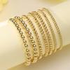Fashion Simple Bead Bracelet Set For Women Vintage Minimalist Elegant Exquisite Round Bracelets Vacation Date Daily Wear Jewelry