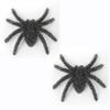 Modèle d'Araignée Araignées Peluches Amusantes pour Halloween Araignée Noire Floquée 3D Réaliste Araignée de Simulation Cartoon Décorations de Fête de Bar