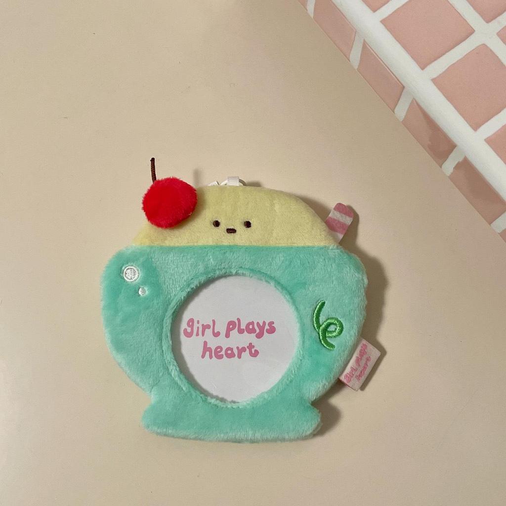 Bolsa de Pelúcia Fofa Mishmash Baaji com Protetor de Emblema Redondo