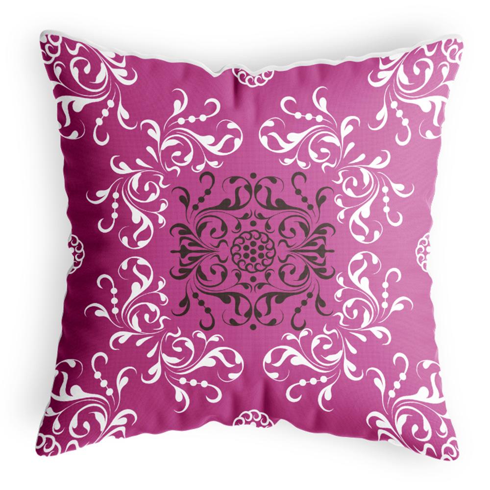 Shaded Chair Cushion Thickened Ethnic Style Pillow Case Home Style Cushion Sofa Cushion Cover
