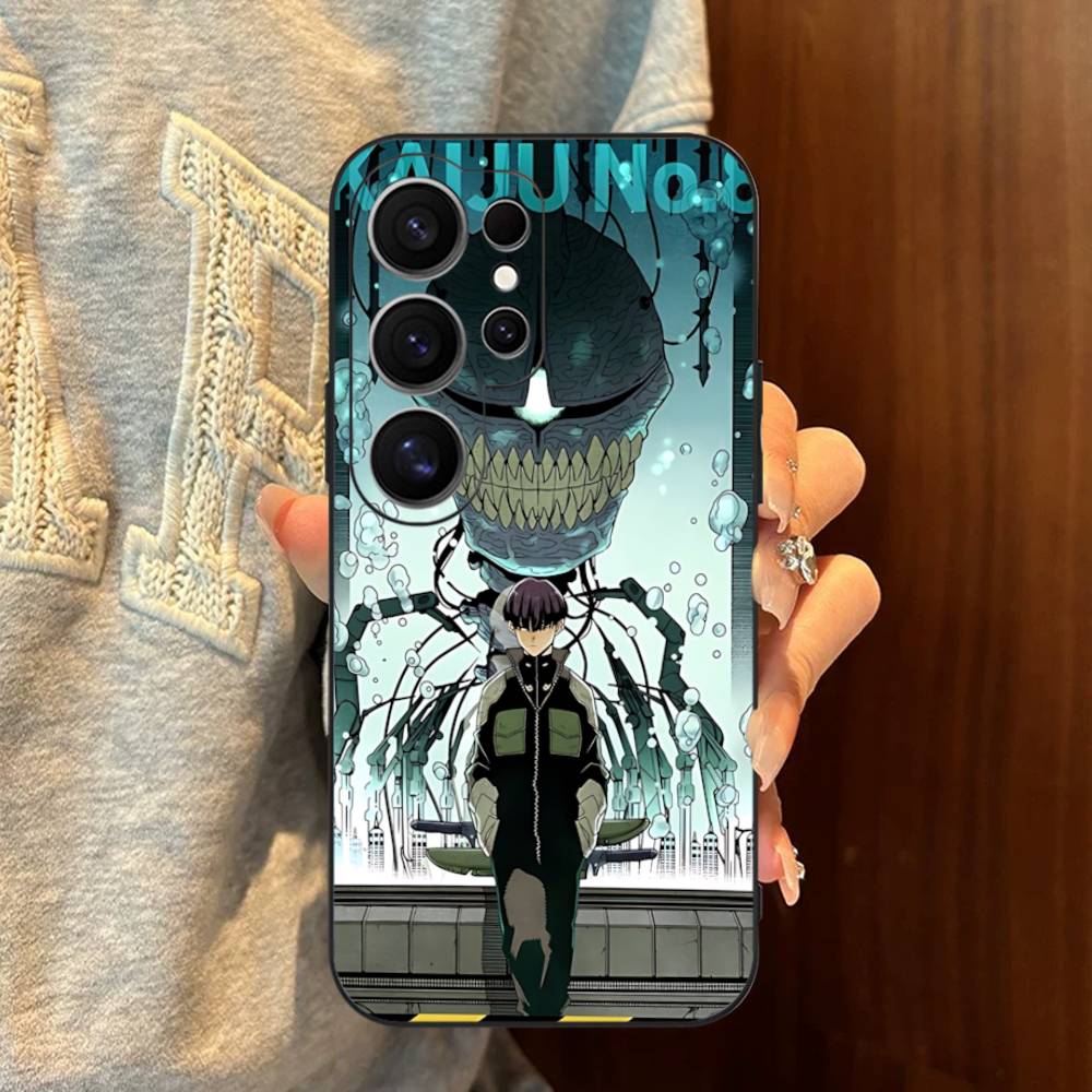 

Japan Classic Comics K-Kaiju No8 Anime Phone Case For Samsung S 24 Fe 25 Ultra Plus 20 Lite 21 30 22 23 24 22 Ultra 5G Fundas Samsung S21Ultra