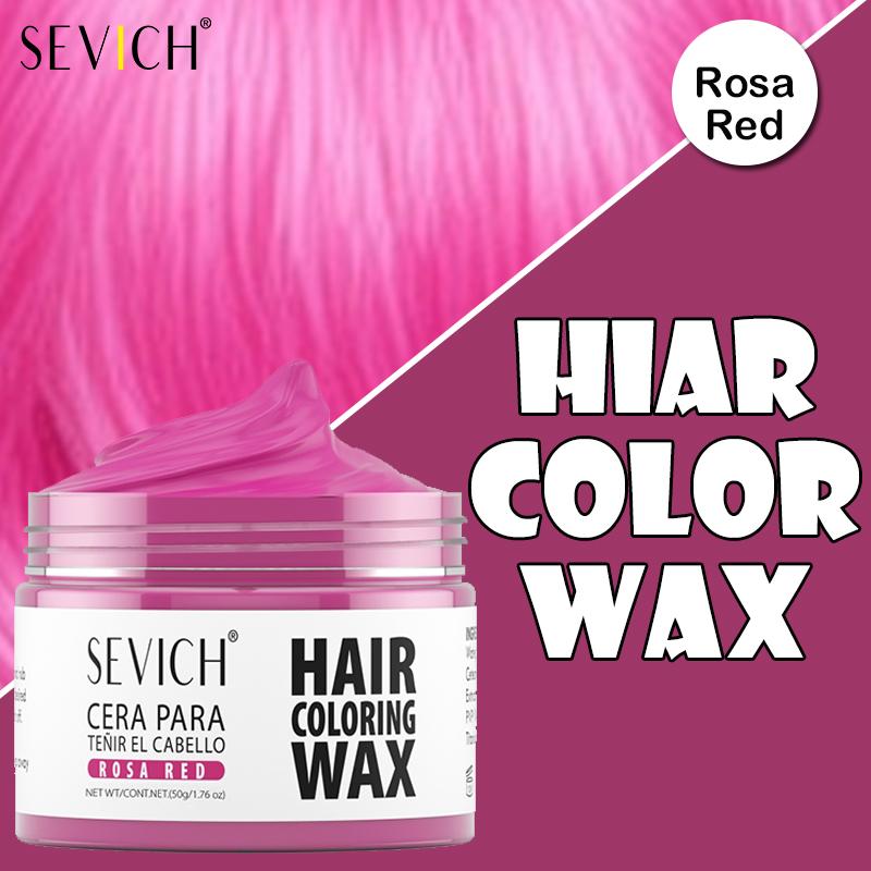 13 Colors Temporary Hair Color Wax SEVICH Long Lasting Easy To Wash Hair Dye Mud Kids Diy Hair Colour Cream Party Hair Mud Hair Styling