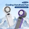 1Pc Portable Hand Foldable Cooling Fan High Wind Speed Turbo Mini Bladeless Handheld Fan USB Rechargeable Personal Highspeed Fan