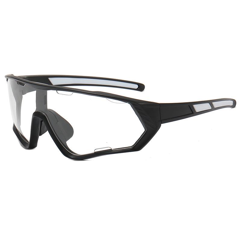 Bunte futuristische Damen-Radsportsonnenbrille für Outdoor-Sportarten