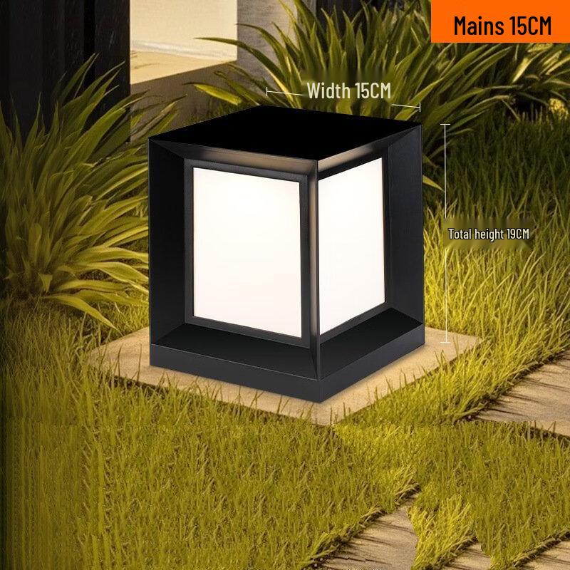 UOSU Outdoor Square Pillar Light
