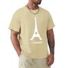 I Love London Eiffel Tower Funny Design T Shirt Harajuku Short Sleeve T-shirt 100% Cotton Graphics Tshirt Tops