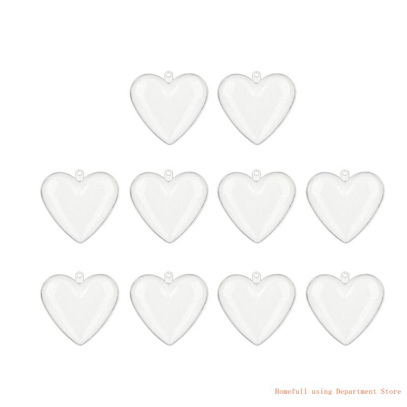 10Pcs Candy Holder for Office Decoration Transparent Sweets Storage Container