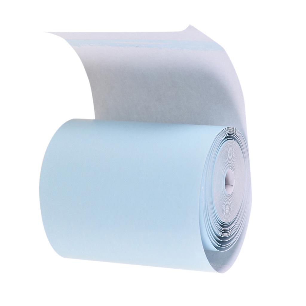 Color Thermal Paper Roll 57*30mm (2.17*1.18in) Bill Receipt Photo Paper Clear Printing for PeriPage A6 Pocket Thermal