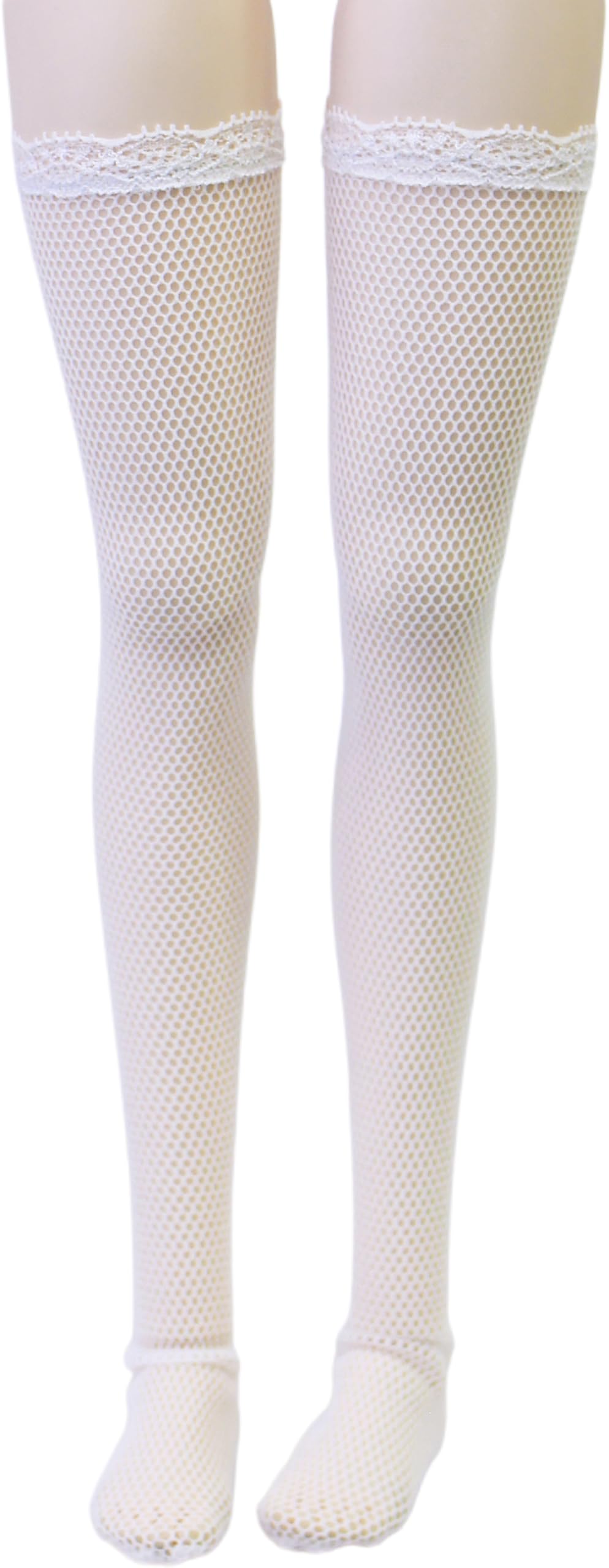 

[Petite Marie] 13 DDdy-совместимые, прозрачные и мягкие кружевные тюлевые гольфы до колена, белые, для куклы 60 см, одежда для BJD-кукол [Petite Marie] [№ 0216]