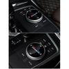 Car Center Console Idrive Multimedia Controller Knob Sticker for BMW Button Trim Emblem Car Interior Accessories (Large 48mm)