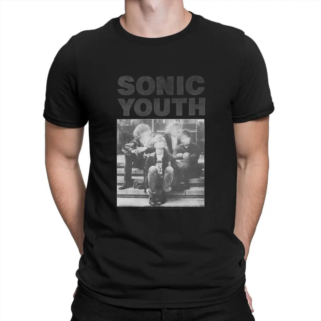 Americká rocková kapela 80. let Hip Hop Tričko Sonic Youth Leisure Tričko Žhavý výprodej Tričko pro unisex ženy