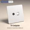 Mijia Smart Switch Doppel-/Einzel-Nullleiter-Feuerkontrollpanel mit Sprachsteuerung für das ganze Haus.