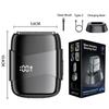Mini Electric Shaver Portable Fast Charging Rechargeable 3-Blade Foil Shaver for Men Wet Dry Use Magnetic Design