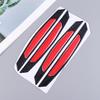 POPETPOP Side Door Guard, Door Trim, Door Edge Guard, Anti-Scratch, General Purpose, Reflective Protection Sticker, Protective Sticker, Black Red