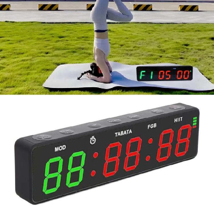 Cronometri Portatili in Plastica ABS Con Preimpostazioni Uniche Display a LED Dispositivo di Cronometraggio Per Esercizio Fisico e Cottura