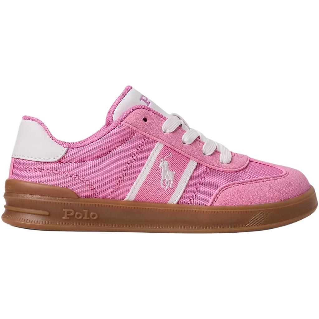 Polo Ralph Lauren Heritage Court III Round Toe Lace-Up Low-Top Sneakers Baby sneakers Pink 100046025