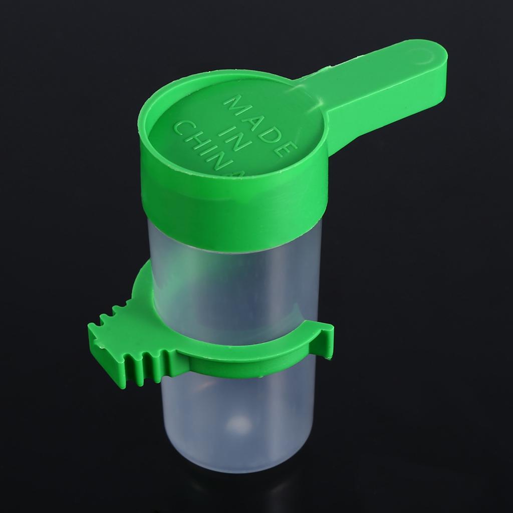 4pcs Pet Drinker Food Feeder Waterer Clip For Cage Bird Parrot Cockatiel Budgie