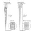 Sewing Accessories Steel Wedge Feeler Ruler Patchwork Tools Tailor Craft Rule Drawailor Craft Rule Drawing Supplies