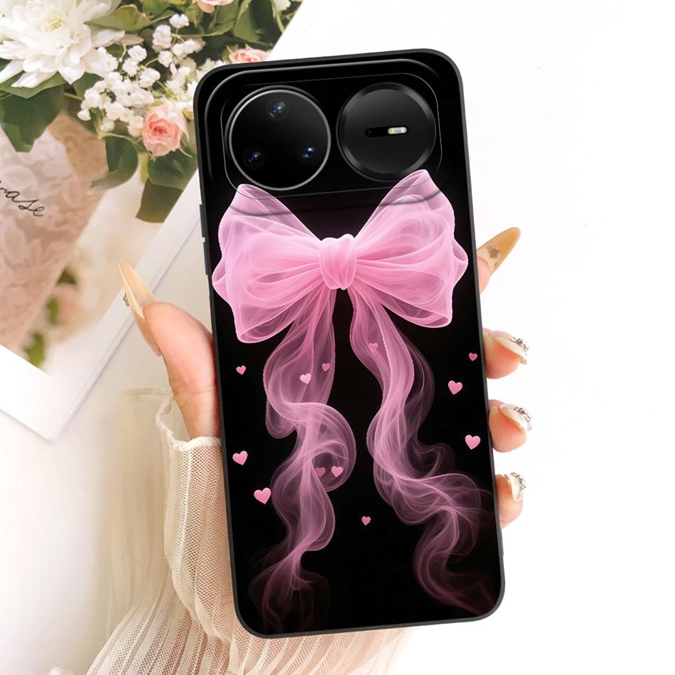 For Huawei Nova 15 Pro 15 15Ultra 2026 Cute Cat Flower Cartoon Phone Case For Huawei Nova15 15Pro Soft Silicone Covers Bumpers