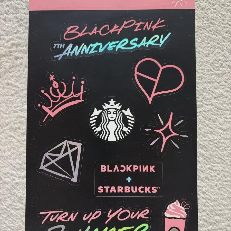 

Пакет наклеек Starbucks Blackpink