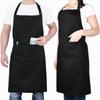 Oil Resistant Pocket Apron Multi-functional Unisex Work Clothes Household Waterproof Apron  Kitchen