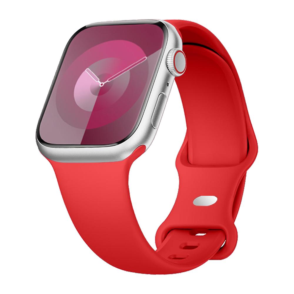Band for apple watch strap 44mm 40mm 45mm 49mm 41mm 42mm silicone correas bracelet iwatch series 6 7 8 9 ultra 2 se 3 10 11 46mm