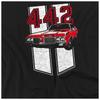 Oldsmobile Unisex Adult 442 Long-Sleeved T-Shirt