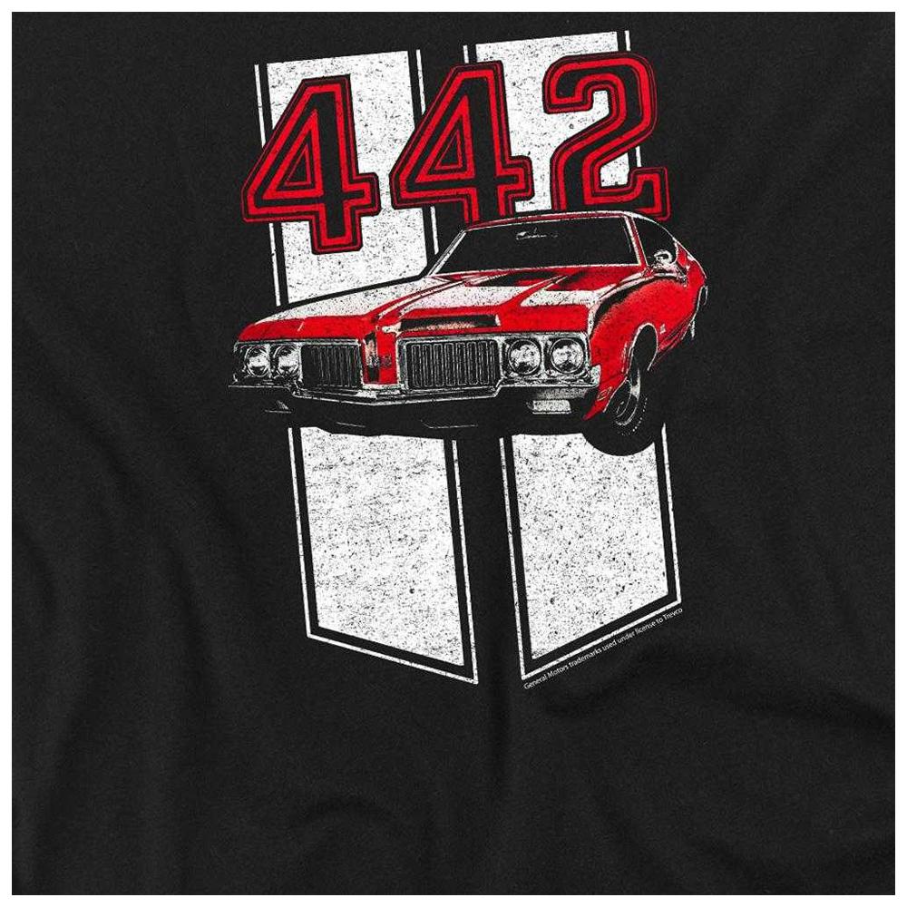 Oldsmobile Unisex Adult 442 Long-Sleeved T-Shirt