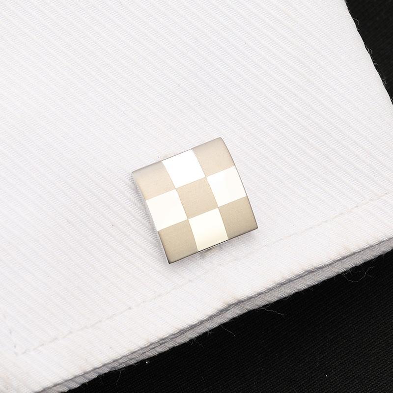 French Shirt Business Cufflinks Crystal Cuff Nails Men'S High-End Shirt Buckles Cuff Buckles Men'S And Women'S Gift Boxes