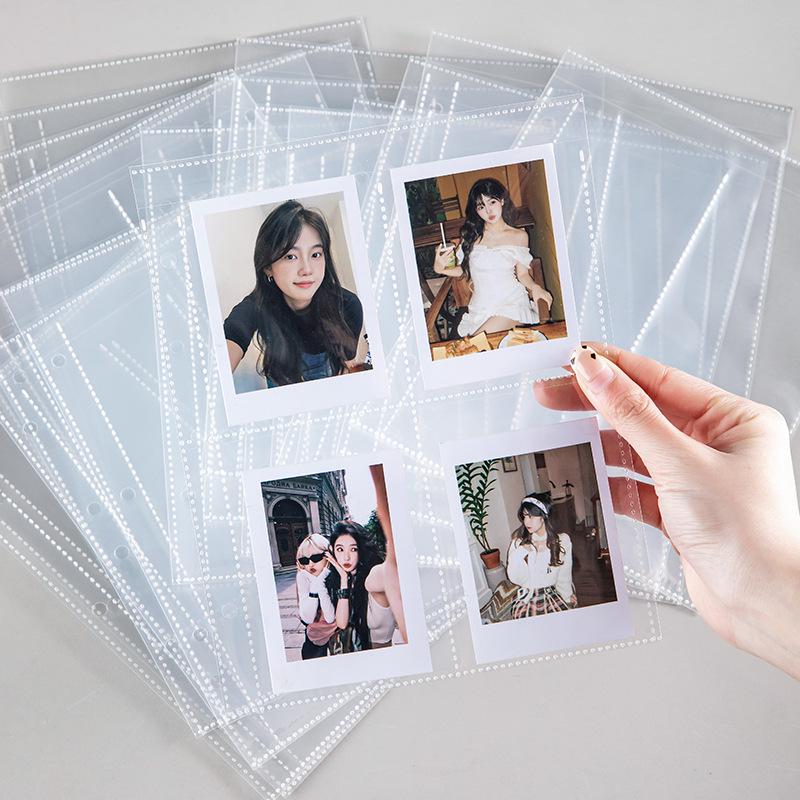 Transparent A4 and A5 Card Album Refills: 4-Pocket, 9-Pocket, 4-Inch Photo Pages