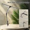 360° 24W Double Head LED Desk Lamp Dimmable 4 Colour Temperatures 5 Brightness Level Remote Control Eye Protection Reading Light