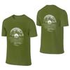 Moon Song American Style Reversible Tshirt Casual Versatile Embroidery Unisexs Tshirts