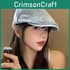 Denim Fashionable Washable Beret Hat In Various Color For Spring And Wear Summer