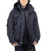 Winter Mens Casual Two-piece Cotton Jacket Stand Collar Loose Fit Urban Style Daily Wear