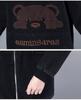 Women's Fleece-Lined Denim Hooded Jacket: Mid-Length, Warm, Fashionable Autumn/Winter Coat for Middle-Aged & Elderly Moms.