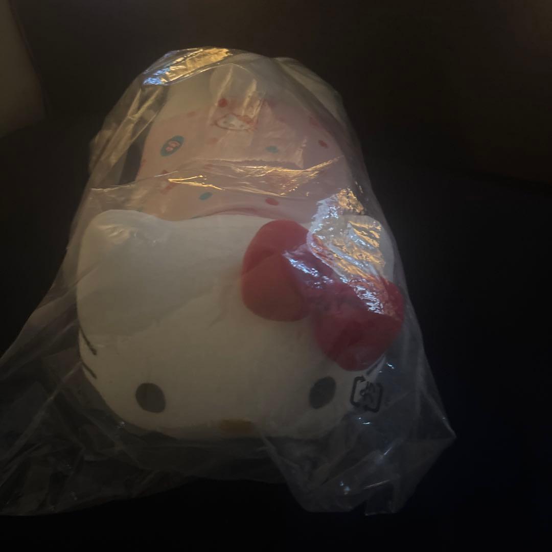 Hello Kitty Plush Lying Pink