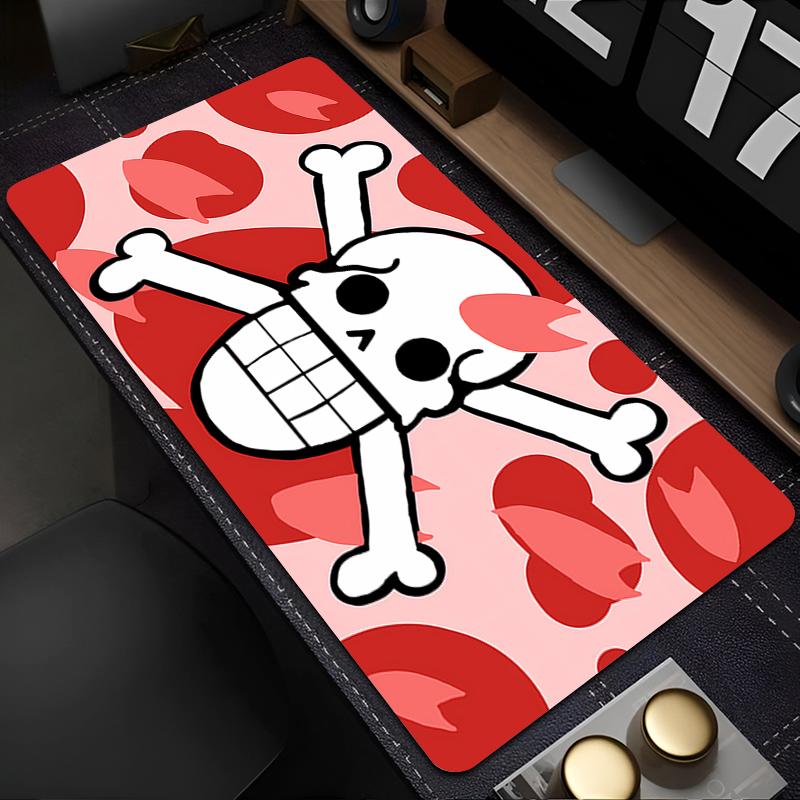 Rubber Mousepad Gamer Gaming  Mouse Pad One Piece Law Designed Specifically Desk Keyboard Mat Office Computer Laptop Mat