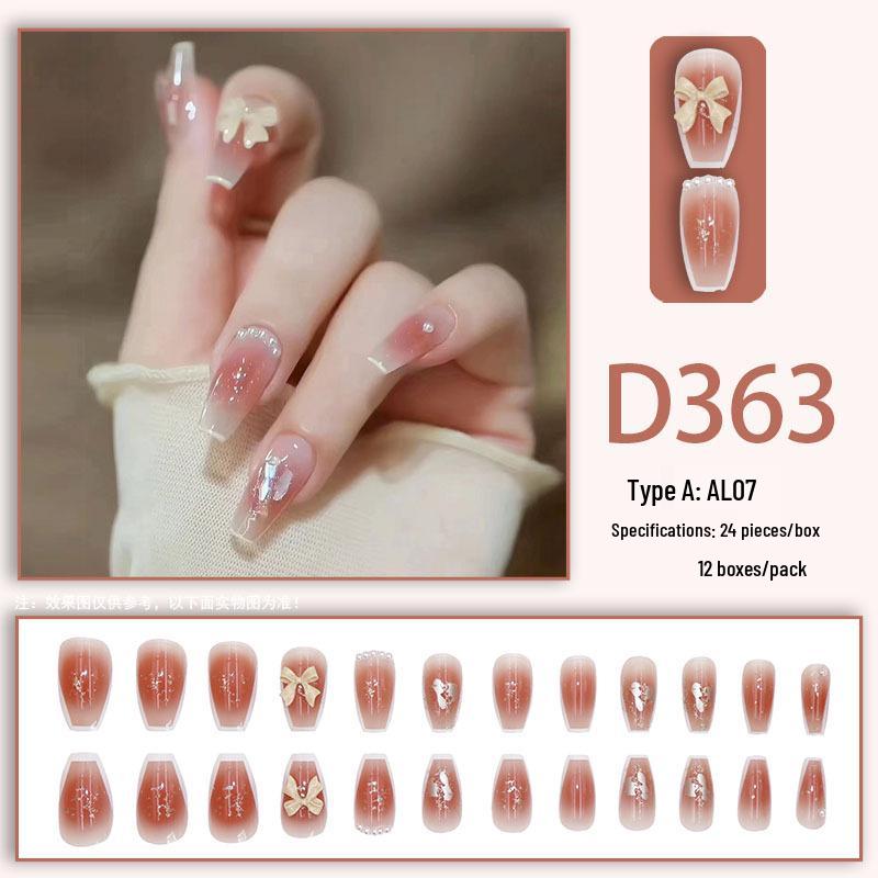 Summer Fresh Peach Heart Ombre Nail Art with Diamond Accents