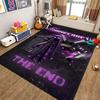 Minecraft Blood Moon Adventure Rectangular Rug Nonslip Thick Carpet For Living Room Bedroom Office Home Decor Memorial Gift
