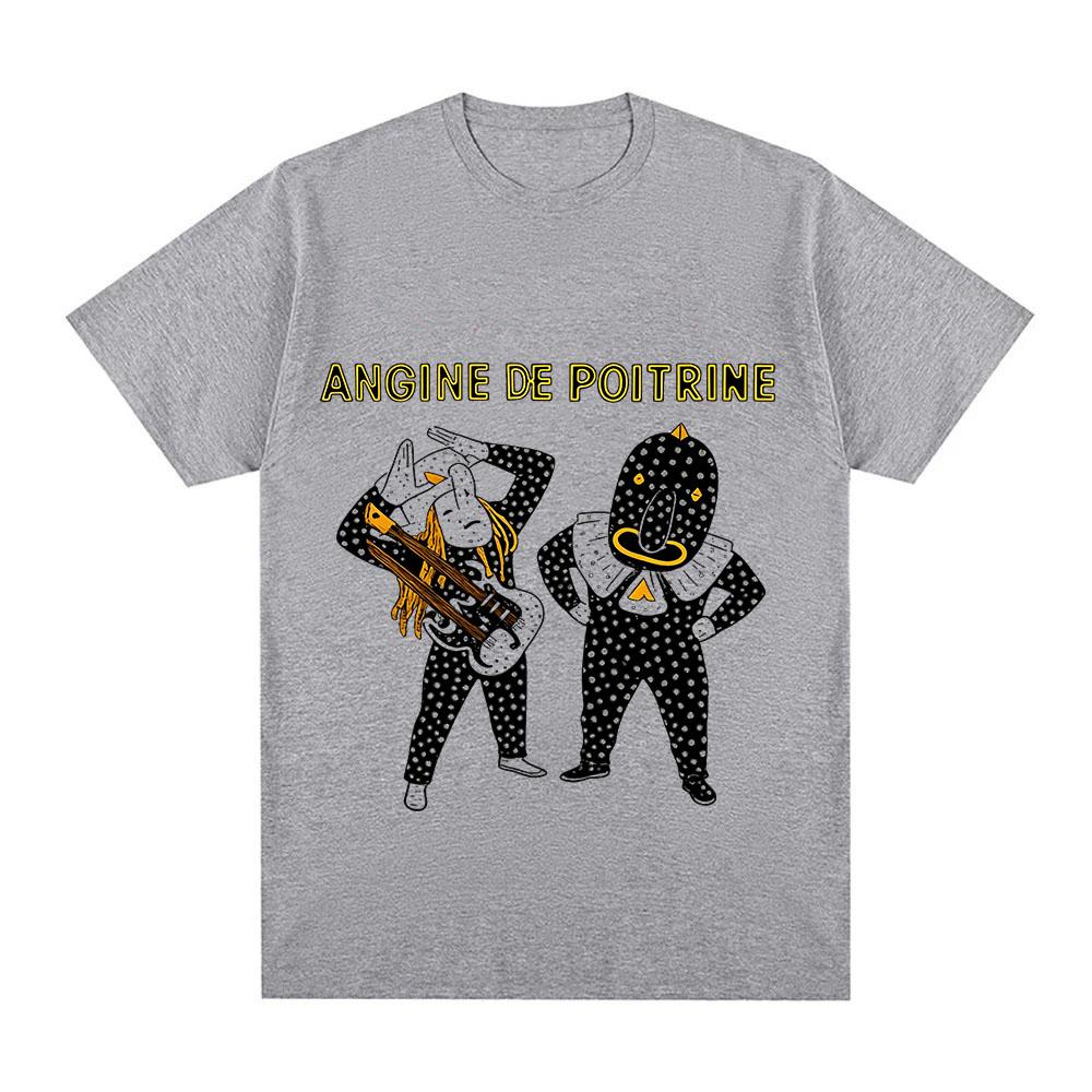Angina Pectoris T-Shirt 100% Baumwolle Vol.ii Grafischer Print T-Shirts Ästhetisch Damen und Herren Freizeitmode Rundhals Erwachsenen Oberteile Sommer