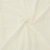 Ecru Velvet Elastic Chair Cover [21Wr]